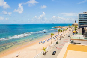 Belíssimo Flat direto na praia da Barra - Flat beira mar no circuito do Carnaval